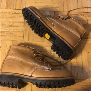 Vibram leather work boots Lehigh/ Redwing